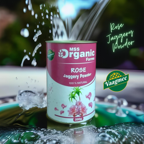 Rose Jaggery Powder 200 Grams Tin