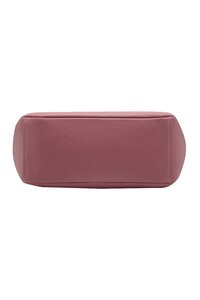 Genuine leather ladies bag - Rose
