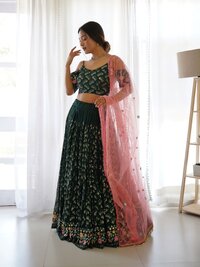 EMBROIDERED LEHENGA CHOLI