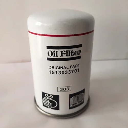 Oil Filter - White, Oil Filter for Air Compressor | Efficient Filtration System, Durable Design