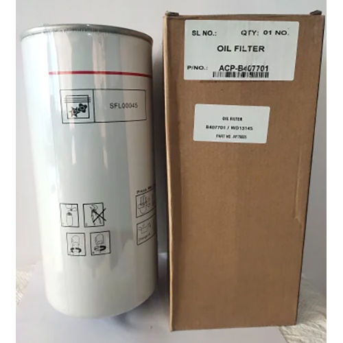 Oil Filter B407701 Application: Air Compressor