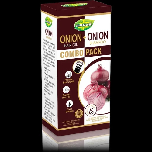 Onion Oil and Shampoo Combo Pack