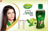 Amla Hair Oil 200ml - Herbal Oil Blend, Green Color | Nourishing For All Hair Types, Smoothens, Reduces Hair Fall, Rejuvenates Shine