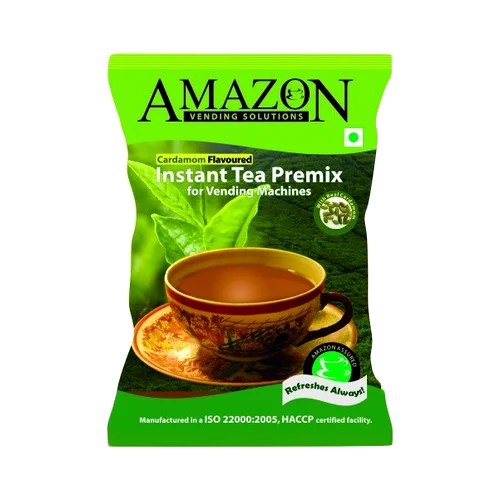 Amazon Cardamom Tea Premix - Fresh Solvent Extracted, No Sugar Health Tea with Antioxidants Benefits