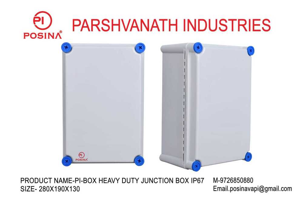 ip67 ABS ENCLOURES 280x190x130