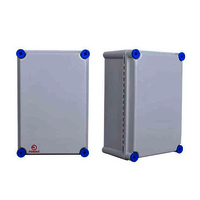 Opaque Heavy Duty Junction Box - Pvc, 280x190x130 Mm | White Color, Ip67 Protection Level, Powder Coating Finish, 1 Year Warranty