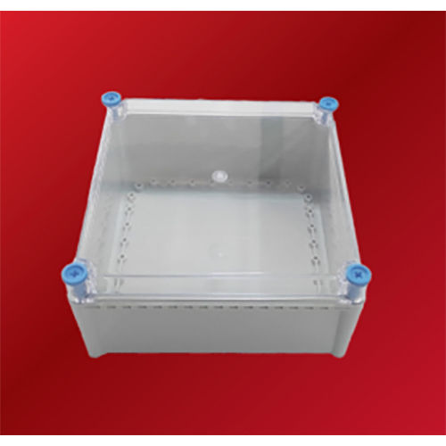 White 712 Transparent Heavy Duty Junction Box