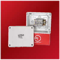 Waterproof Junction Box - Pvc, 139x119x70mm | Ip65 Rated, White Color, Powder Coating Finish, 1 Year Warranty