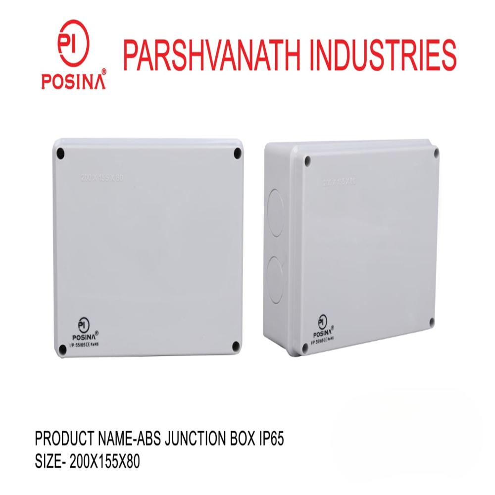 IP65 ABS JUNCTION BOX 200X155X80MM 