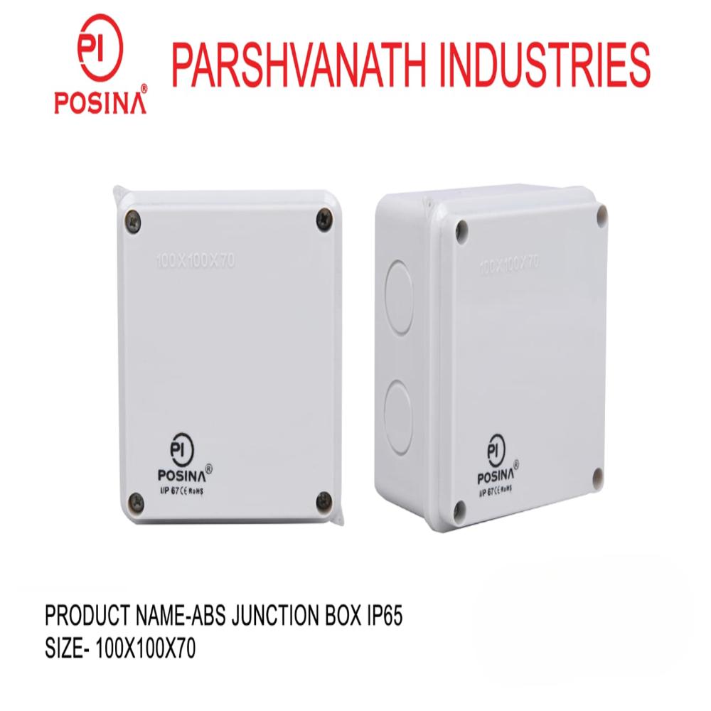 IP65 ABS JUNCTION BOX 100X100X70MM