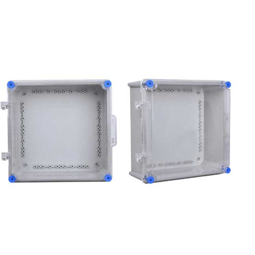 Abs Polycarbonate Hinge Enclosure Ip67 325X325X150 - Color: Grey