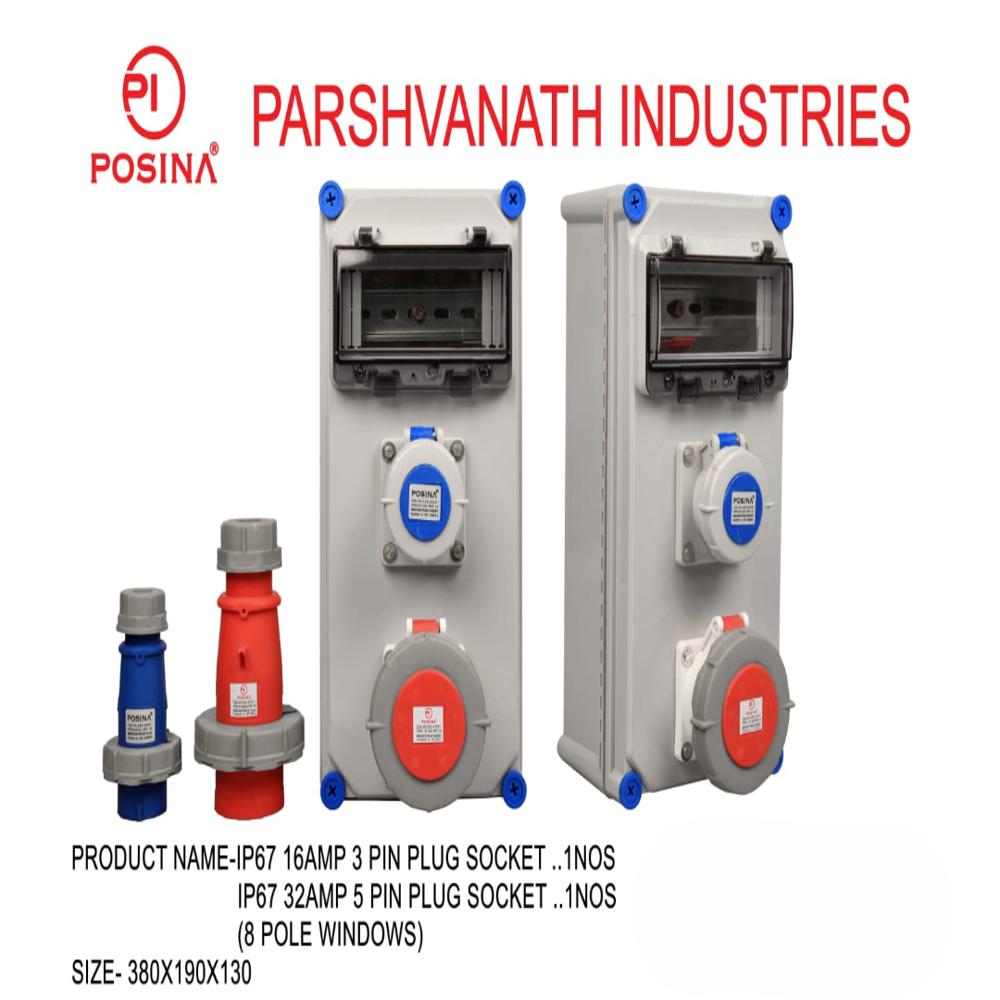 CUSTOMIZED JUNCTION BOXES HEAVY DUTY IP67 PLUG & SOCKET