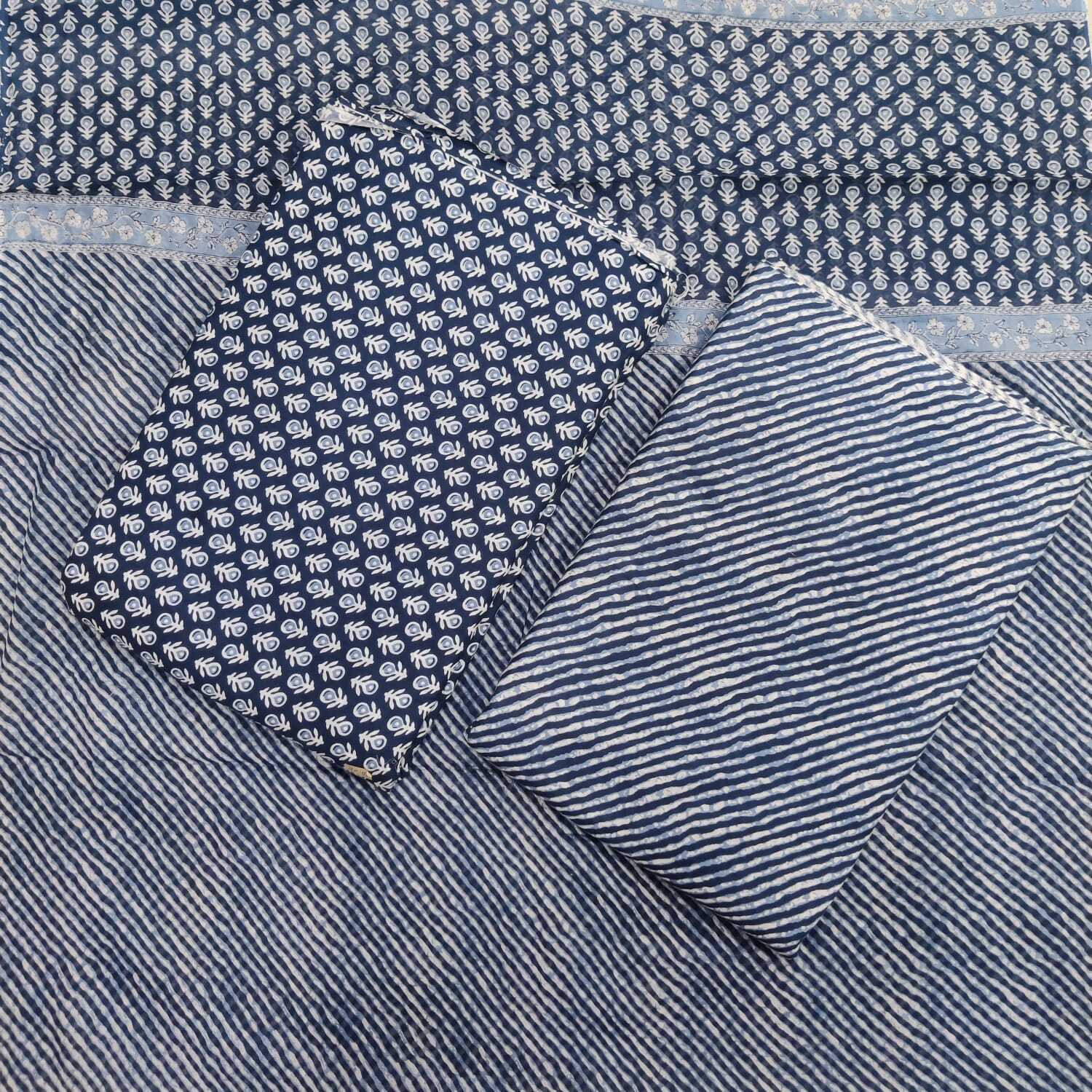 Block Printed Cotton Fabric
