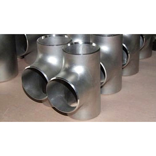 Gray Stainless Steel Reducing Tee