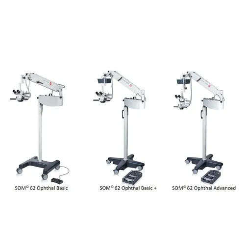 White Best Surgical Microscope - Kalr Kaps (Germany) Som 62 Ophthal Advanced