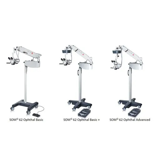 Best Surgical Microscope - Metal 1:6 Motorised Zoom Magnification White | Apochromatic 200 mm Objective Lens