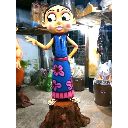 FRP Cartoon Character Model Statue