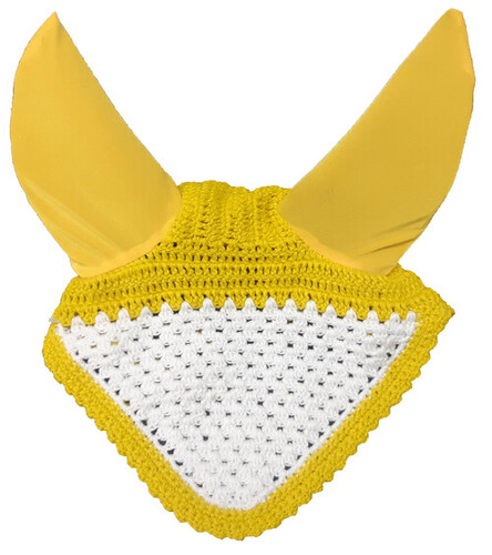 Yellow Ear Bonnets With Neoprene - Material: Lycra Fabric