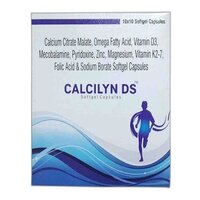 Calcium Citrate Malate Omega Fatty Acid Vitamin D3 Mecobalamin Pyridoxine Zinc Softgel Capsules
