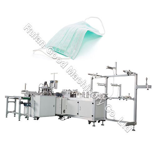 High Speed Face Mask Making Machine - Dimension (L*W*H): 5000*2200*1600 Millimeter (Mm)