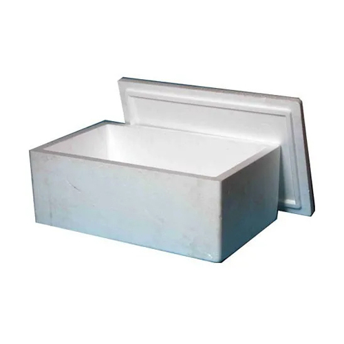 Thermocol Packaging Box - Customized Dimensions Lightweight White Rectangular Design | Durable Insulated Reusable Cost-effective Solution