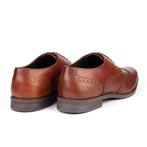 Mens Brown Brogue Shoes
