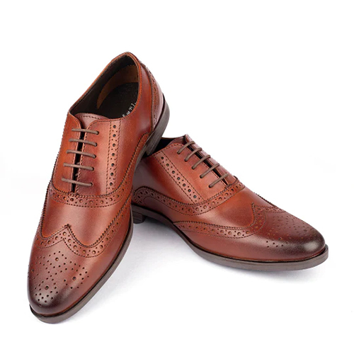 Mens Brown Brogue Shoes