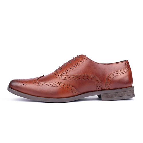Mens Brown Brogue Shoes