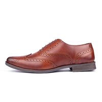 Mens Brown Brogue Shoes