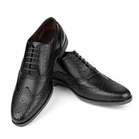 Mens Black Brogue Shoes