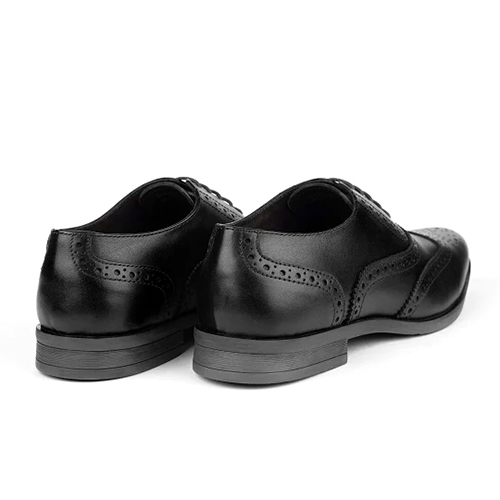 Mens Black Brogue Shoes