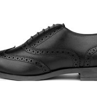 Mens Black Brogue Shoes