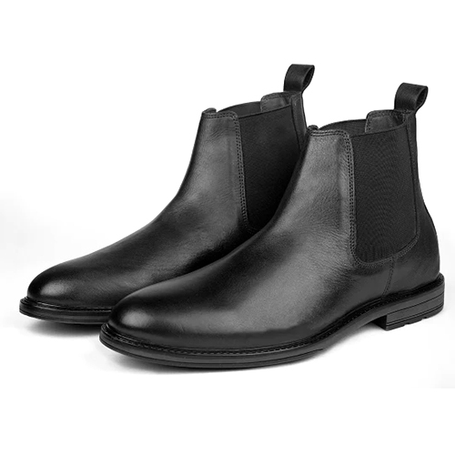 Mens Black Chelsea Black Boots