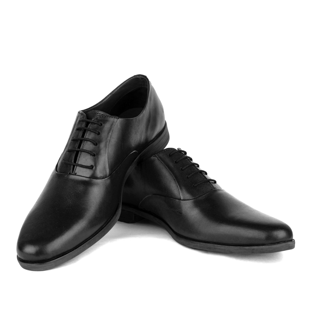 Mens Black Classic Lace Up Formal Shoes