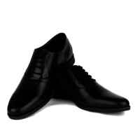Mens Black Classic Lace Up Formal Shoes