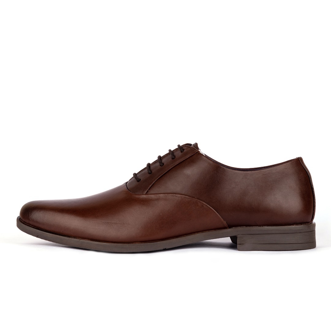Mens Brown Classic Lace Up Formal Shoes