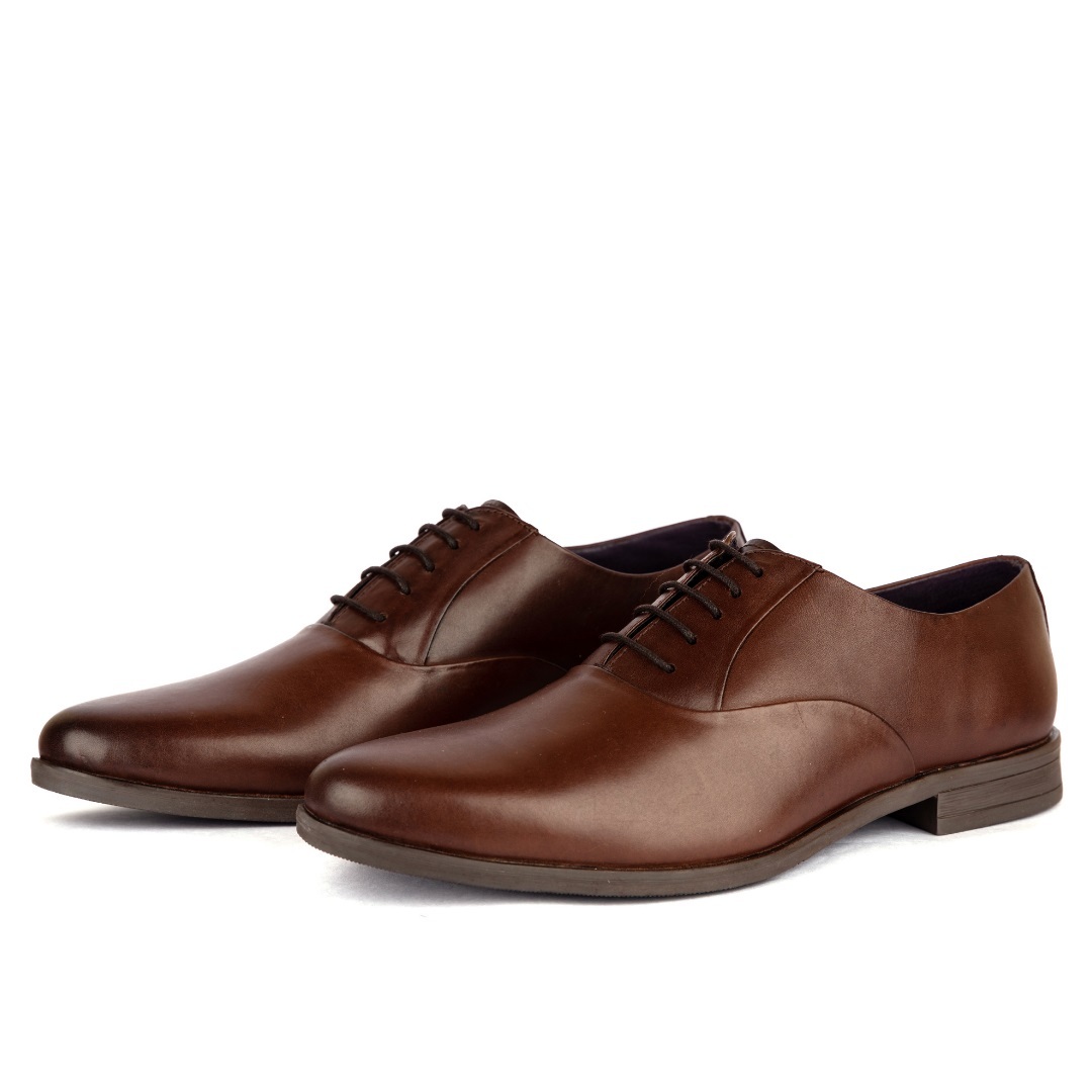 Mens Brown Classic Lace Up Formal Shoes