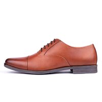 Mens Brown Classic Leather Oxford Shoes