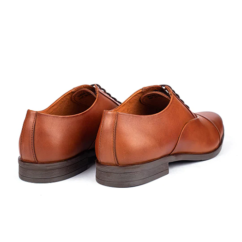 Mens Brown Classic Leather Oxford Shoes