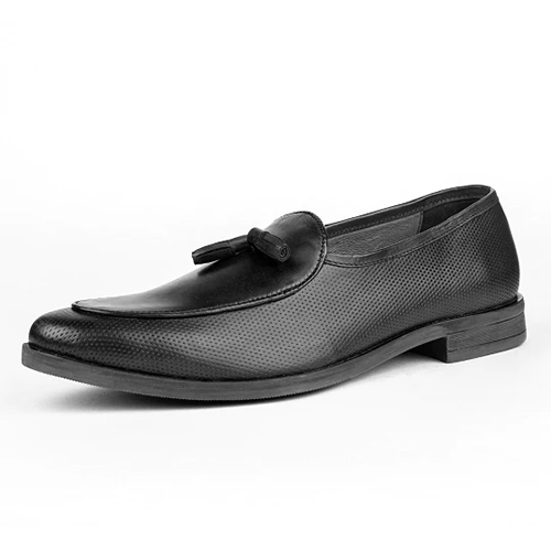 Mens Black Loafers