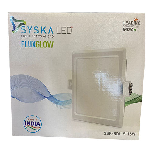 Syska led slim panel deals ssk rdl s 15w