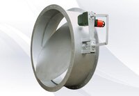 Butterfly Damper with Electric Actuator