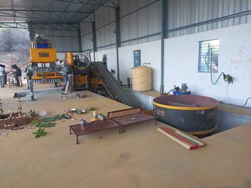 Fly Ash Machine With Auto Stacker