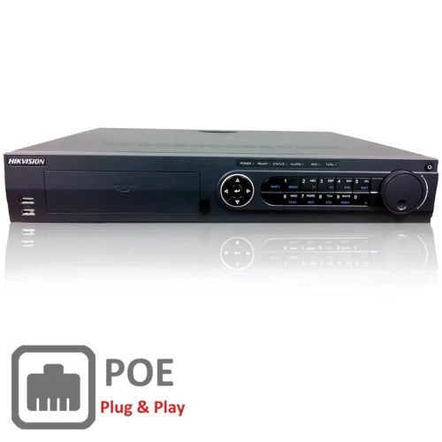 Black Hikvision 16 Channel Dvr