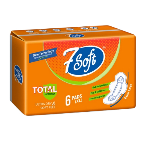6 Pads XL Sanitary Pad
