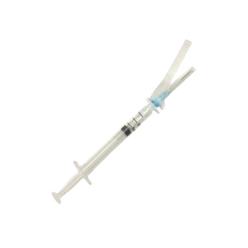 1 Ml Safe Jet Syringe Application: Hospital