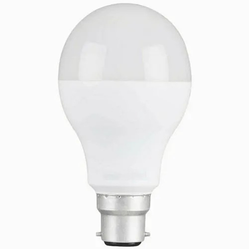 Rechargeable LED Bulb - Polycarbonate, 12 Watts, White Color | Commercial & Household Use, Plain Design, Warranty Included