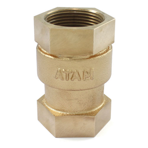 Bronze Vertical Lift Check Valve One Piece Design