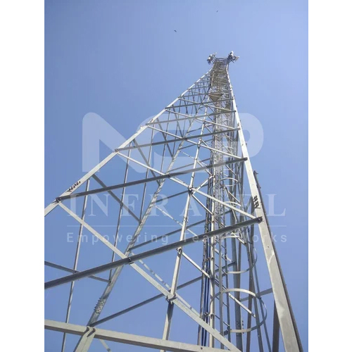 GBT BASE Self Supporting Tubular Tower Mast