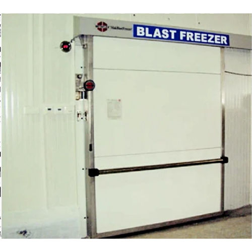 White Industrial Blast Freezer